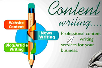 do press release, articles, blog content writing