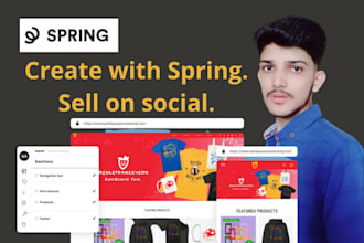 setup teespring store, marketing, and promotion