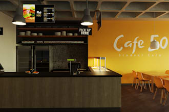 design your restaurant in 3d