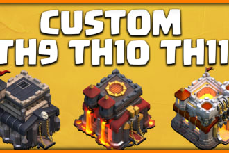 design for you exclusive clash of clans base th9,10,11