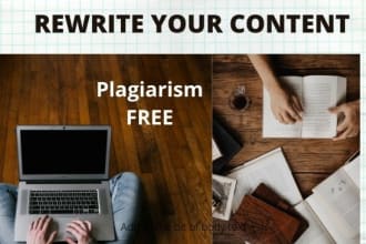 do article rewriting and paraphrasing of your content