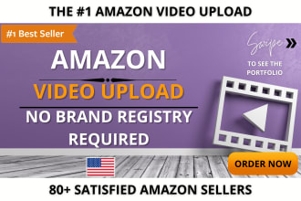 upload video on your amazon listing