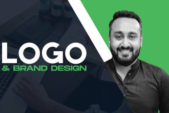design 3 flat aesthetic minimalist logo