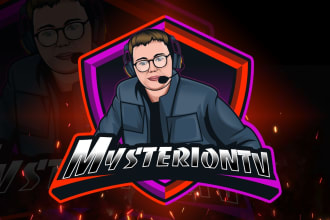 design twitch overlay panels alerts and logo for your stream