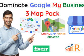 create the best gmb google maps local SEO strategy to dominate your market