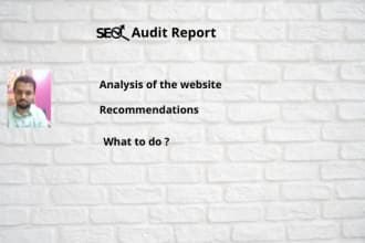 do quality  SEO audit report