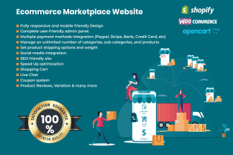 create multi vendor ecommerce marketplace website