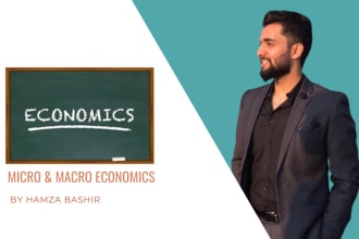 write macro and microeconomics articles and blogs