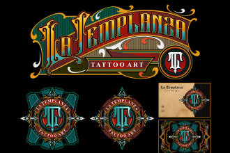 make your logo tattoo shop and brand equipment
