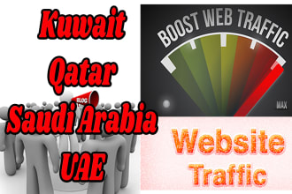 do kuwait qatar saudi arabia uae middle east gcc web traffic