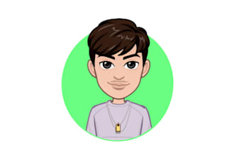draw cartoon portrait avatar for your profile