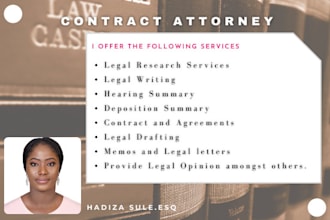 prepare detailed hearing and deposition summaries for attorneys