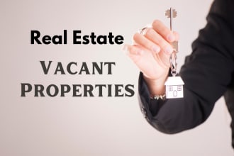 provide updated USA vacant properties and vacant lots lists