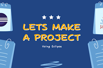 do your java project in eclipse