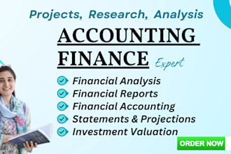 write report of financial analysis, finance, accounting tasks and assignment