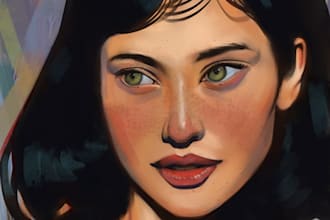 paint a stunning portrait for you