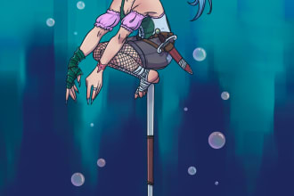 draw your dnd character in my style