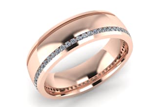 design a premium wedding band for you