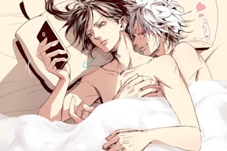 write nsfw anime, yaoi or furry stories