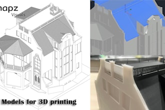 make a 3d model in stl format for 3d printing