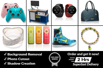 do photo background removal color change and clipping path service