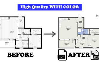 draw architectural floor plan in autocad and floorplanner