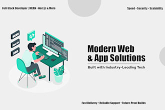 be your mern and next js frontend and backend developer