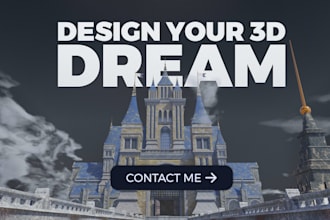 do custom 3d assets for games and animation