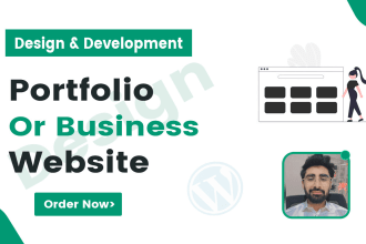 create a personal portfolio or business portfolio website