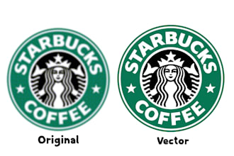 trace your raster logo into vector