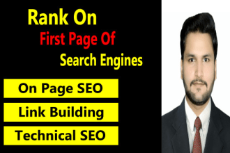 do monthly white hat SEO to rank website and keywords