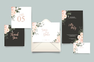 do creative wedding invitation design