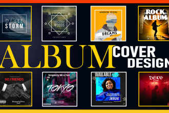 design album cover, single cover, music cover, cover art