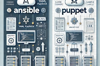 write puppet or ansible code for your infrastructure automation