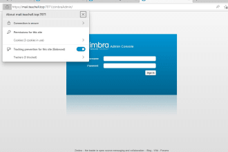 install and configure zimbra mail server