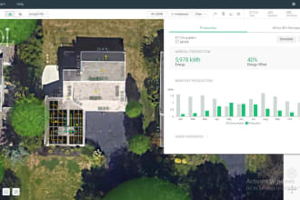 do pv layout, single line and detailed wiring diagram