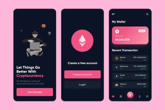 design onboarding UI, splash screens for android, ios