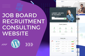 create a job board, job posting, recruitment, agency website