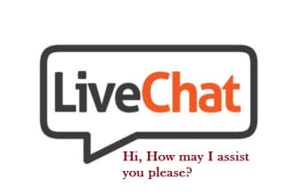 be your customer service rep by call, chat and email support