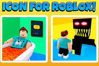create a professional game roblox icon for your game