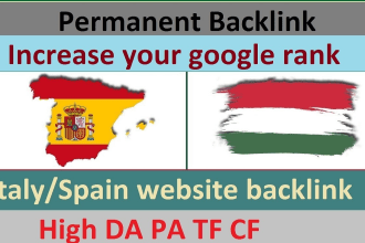 build spain italy forum backlink spanish italian linkbuilding high da seo