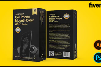 design premium product packaging and box packaging design