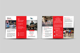 design professional flyer, brochure for your business