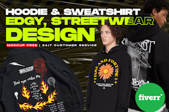 do design edgy streetwear for your clothing brand