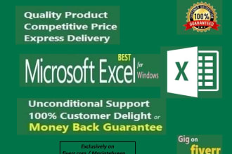 develop excel formulas,excel reports, excel vlookup,excel macros and dashboar