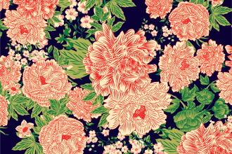 do seamless floral repeat pattern design for your fabric