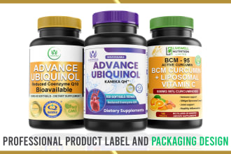 help you with professional product labels and packaging