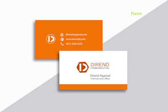 do create a business card logo design