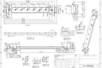 do 3d modeling, and mechanical design on solidworks