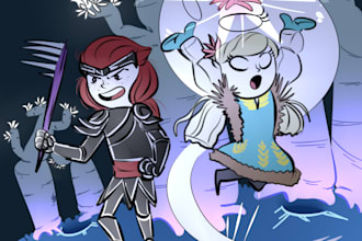 draw fan arts for you